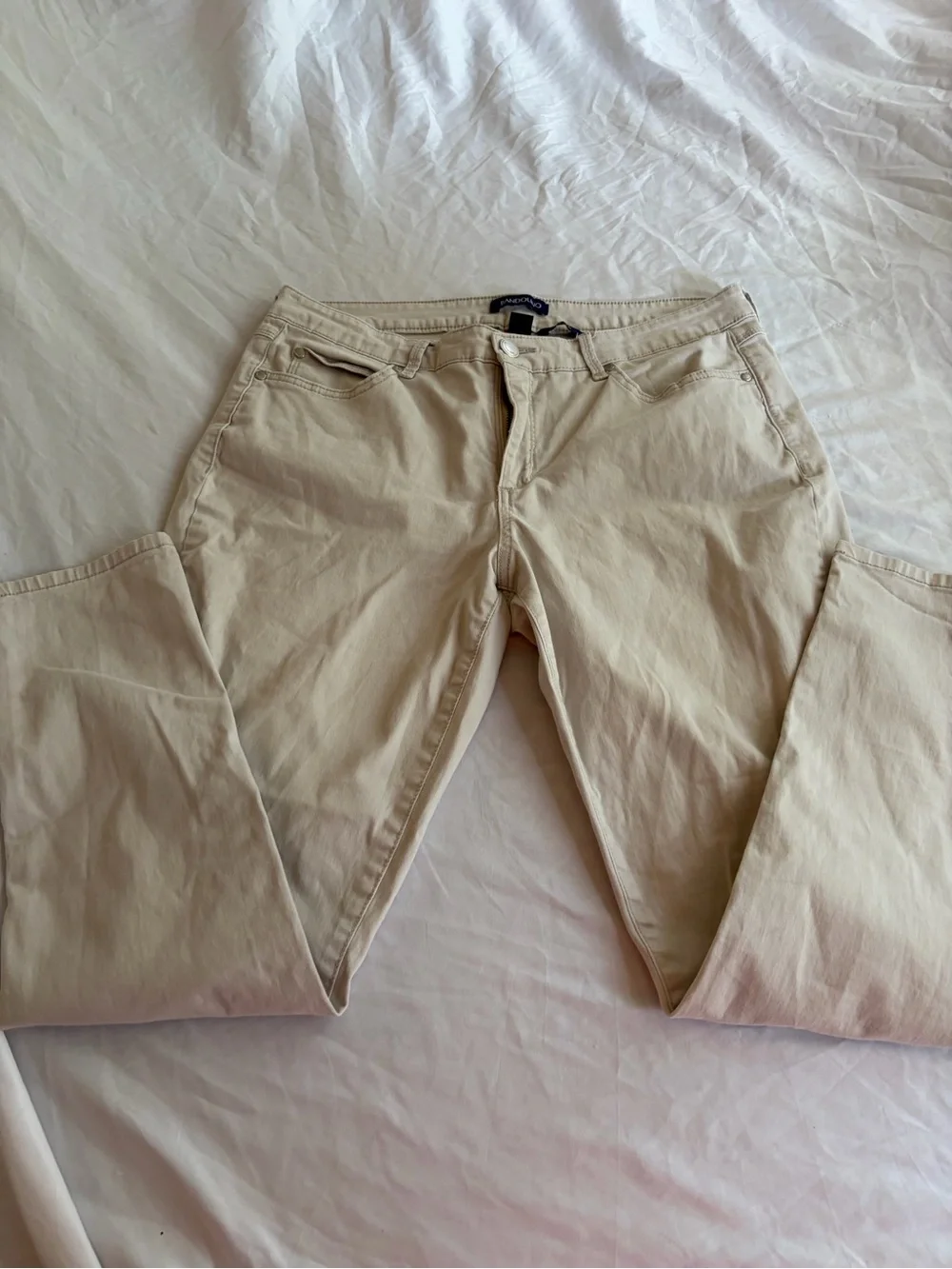 Bandolino Lisbet Khaki Pants — Size 12